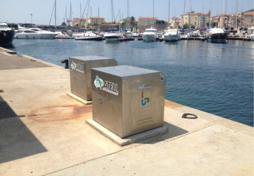 Cuve de récupération des eaux usées (service gratuit)